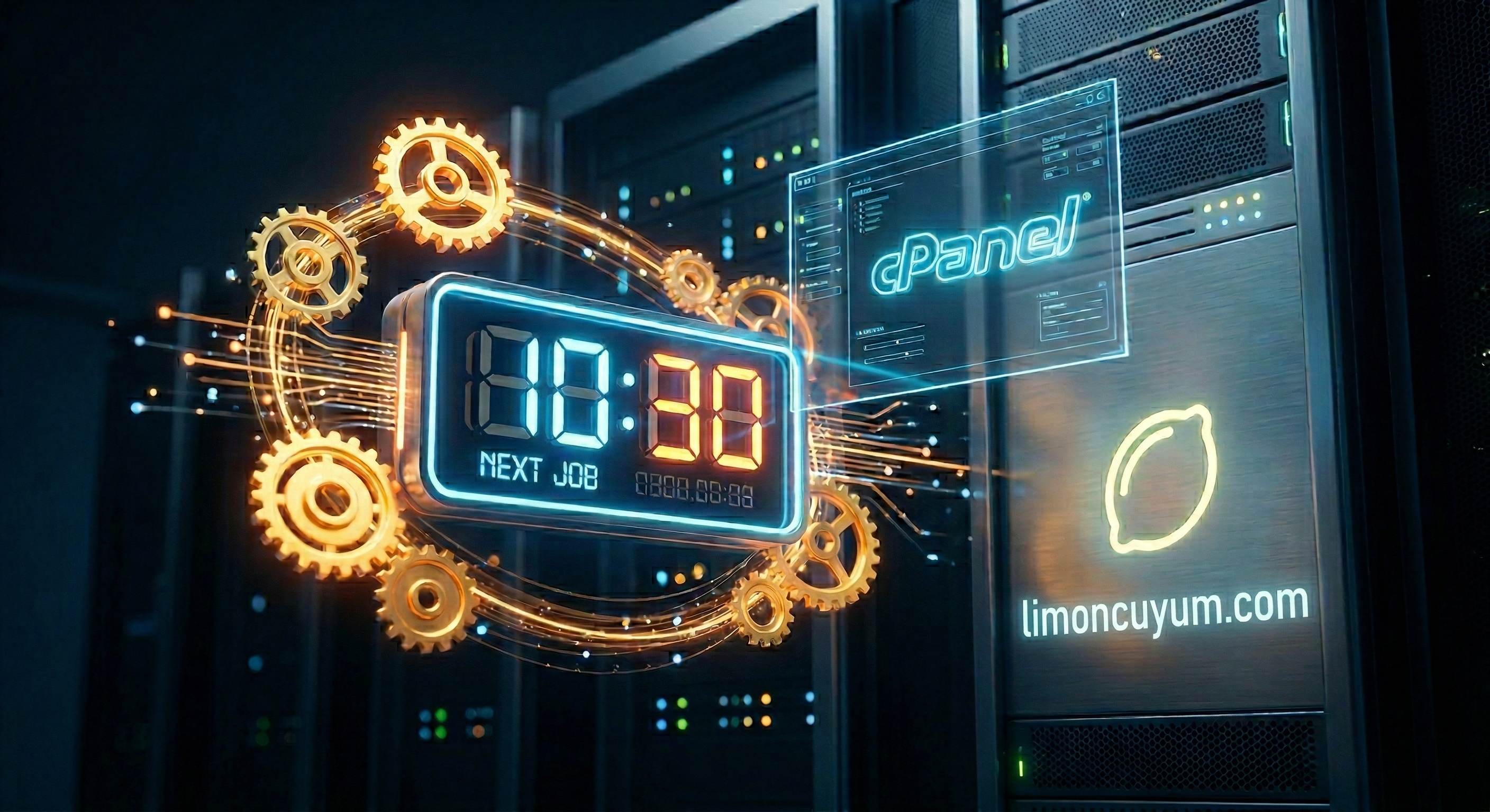 cPanel'de Otomatik İşlemler (Cron Job) Nasıl Ayarlanır? Sitenizi Kendi Haline Bırakın kapak görseli