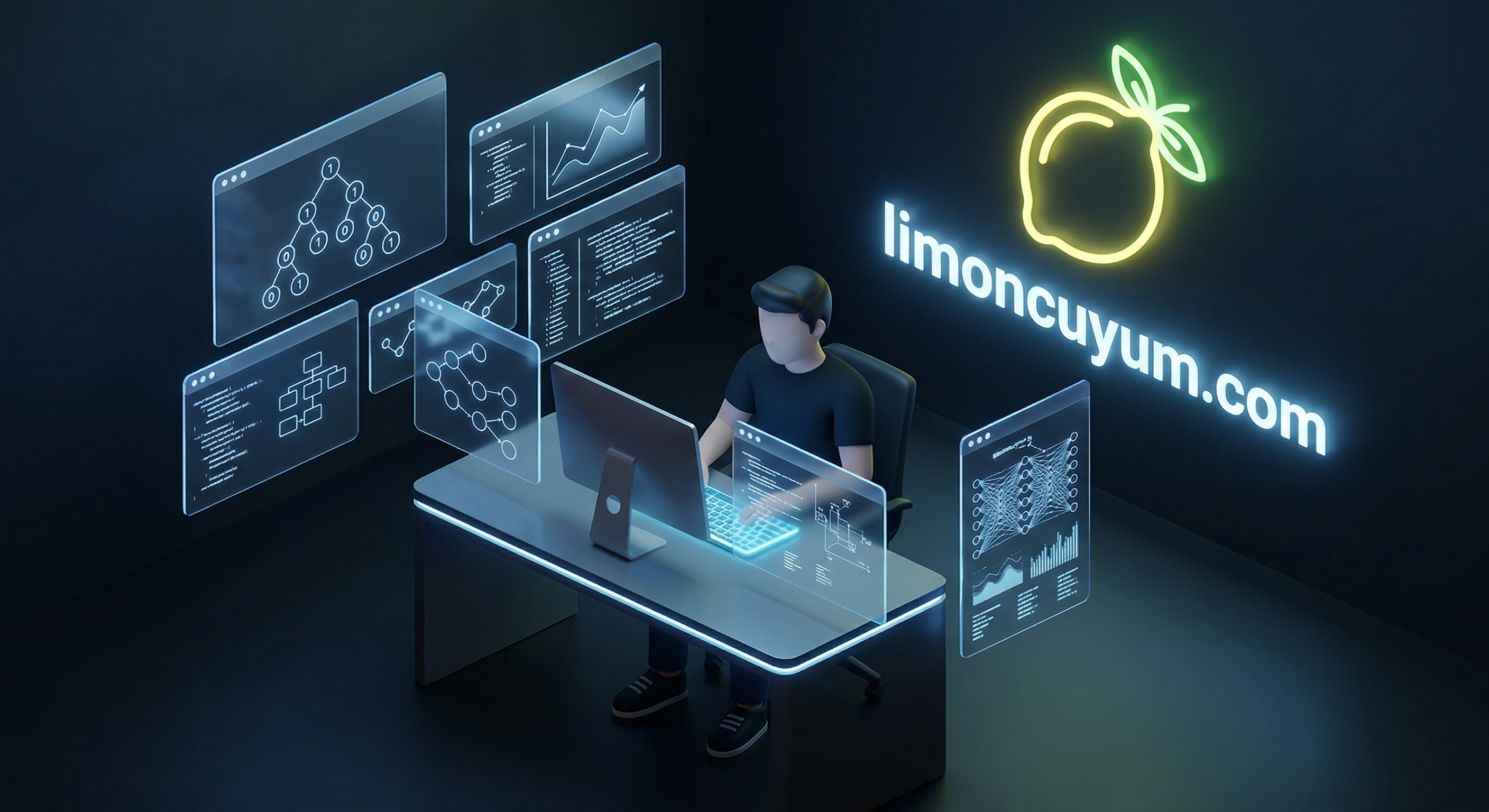 Yazılım Mülakatlarında En Çok Sorulan 10 Algoritma Sorusu ve Pratik Çözümleri kapak görseli