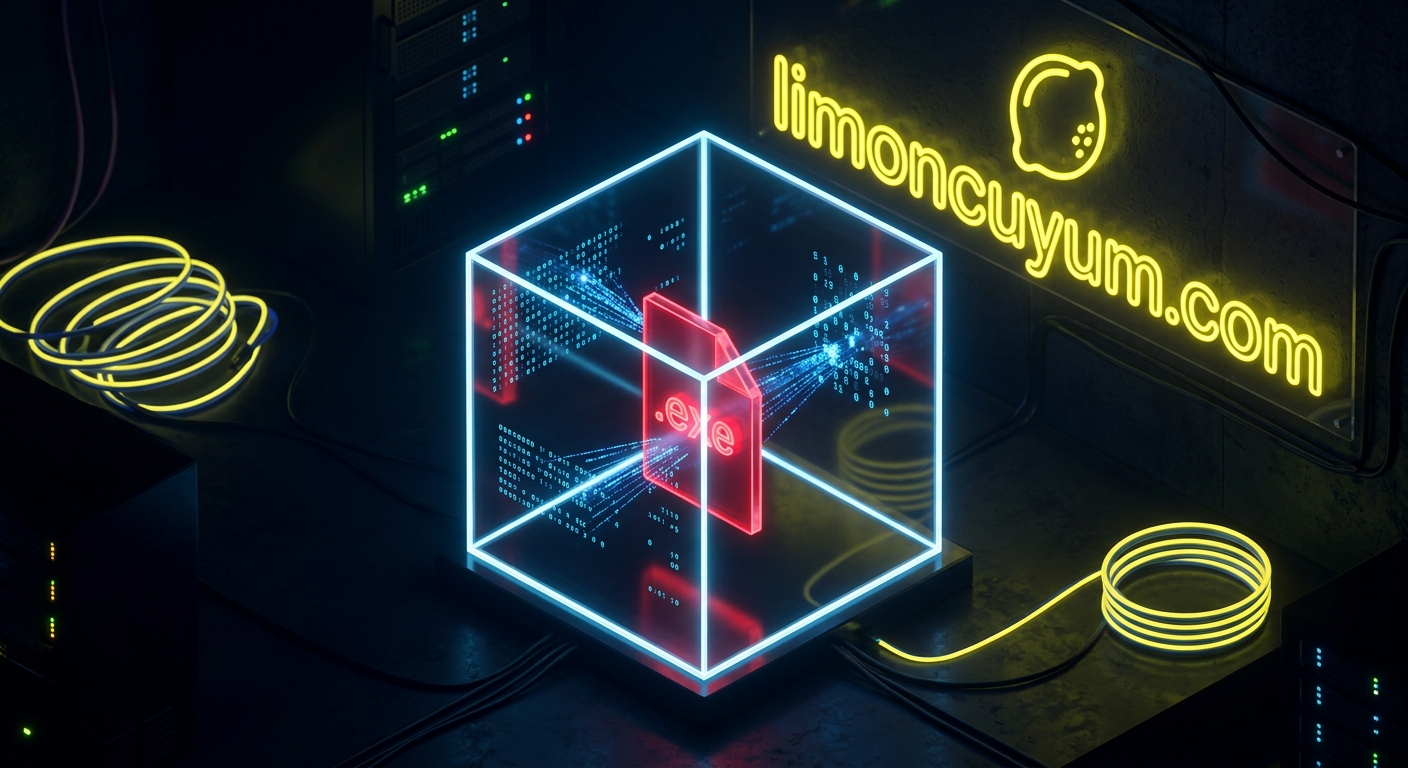 Bilinmeyen Bir .exe Dosyasını Güvenle İncelemek: Sandbox Ortamında Temel Malware (Zararlı Yazılım) Analizi kapak görseli