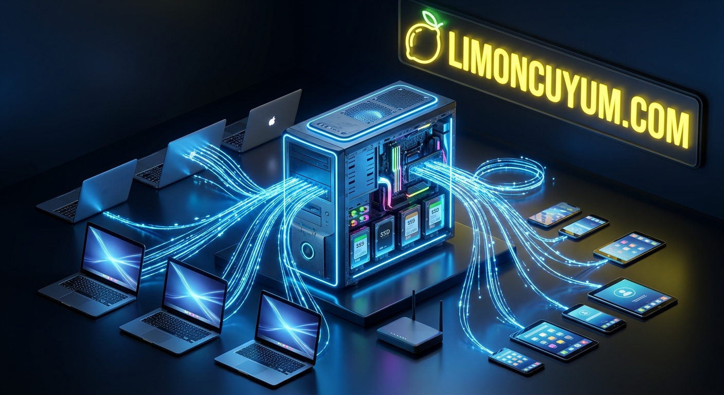 Eski Bilgisayardan Ev Sunucusu (NAS) Yapmak: Adım Adım Rehber kapak görseli