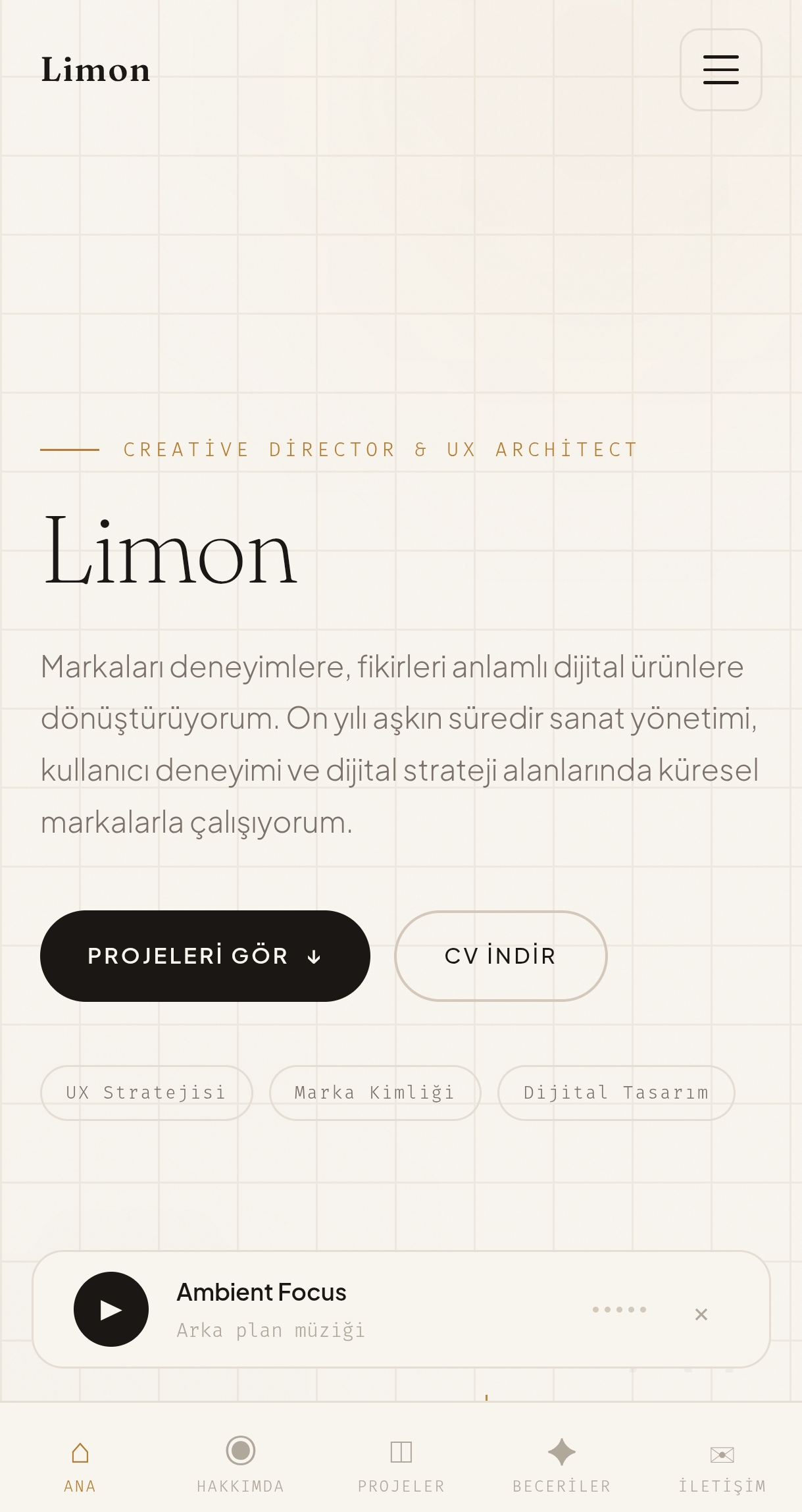 Bio portföy scripti ücretsiz proje görseli