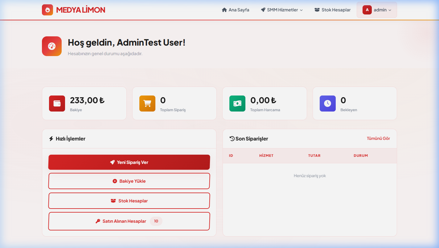 Limon Bahçesi — Yeni Nesil Sosyal Medya Paneli